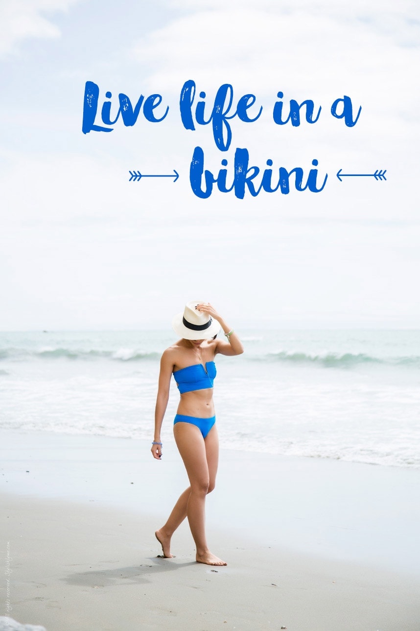 Beach Quotes Bikini - Visit Stylishlyme.com to read more beach quotes