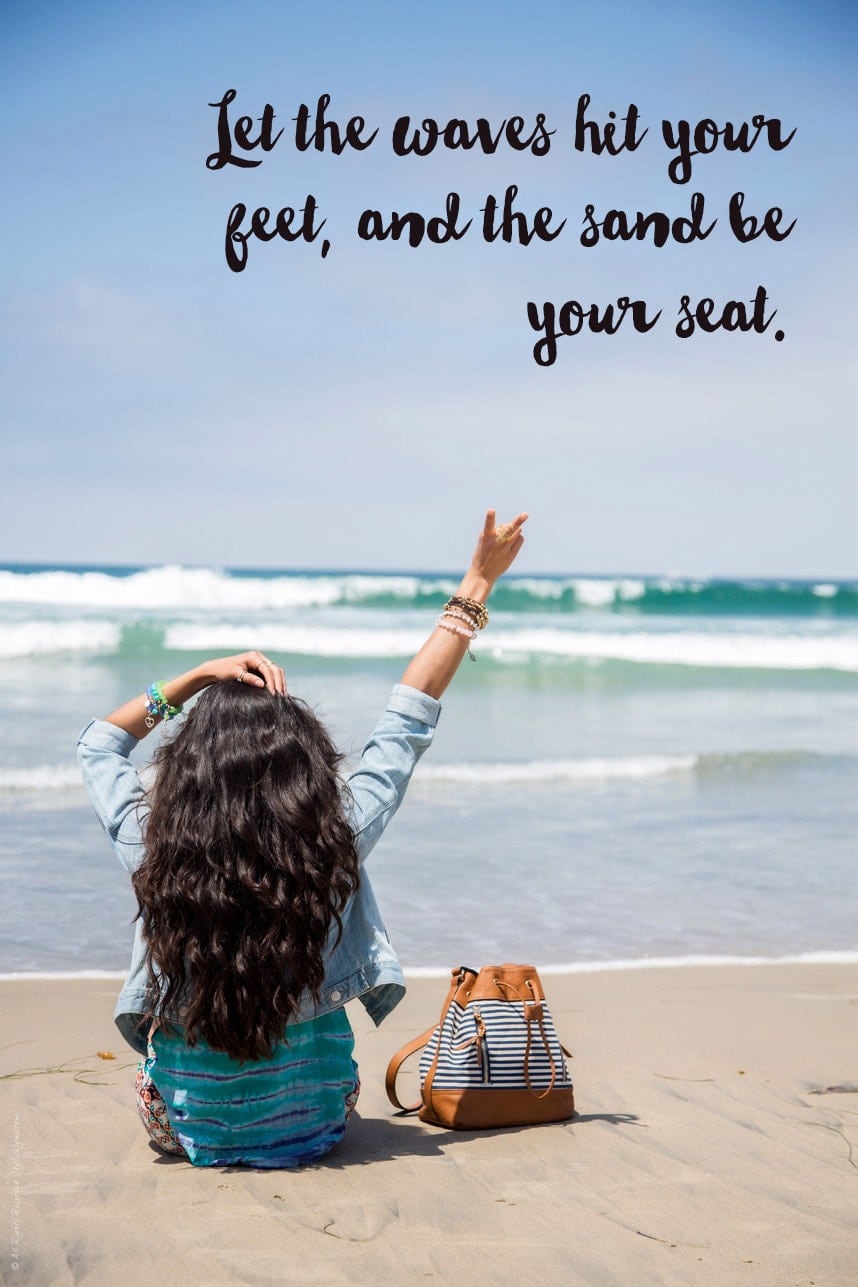 Waves and and beach quotes - Visit Stylishlyme.com to read more beach quotes