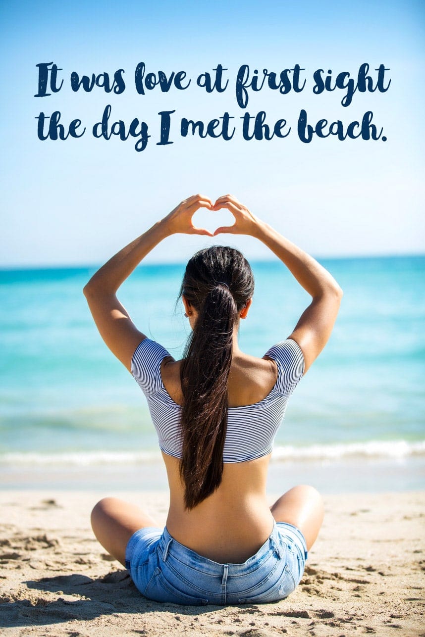 Love the beach quotes - Visit Stylishlyme.com to read more beach quotes