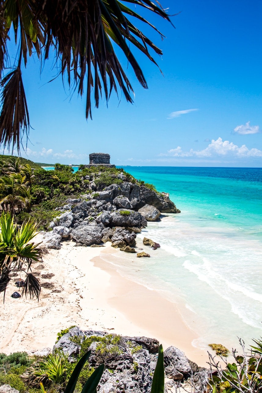 tulum ruins beach - Tulum Ruins will definitely be on my list when I travel to the Riviera Maya! These photos are gorgeous.