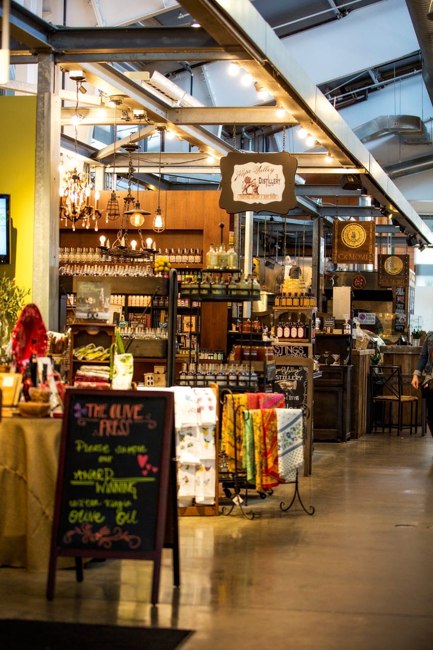 Oxbow Public Market  - This is an awesome roundup of the best Best Napa Valley Restaurants! On my travel list next time I'm in Napa!
