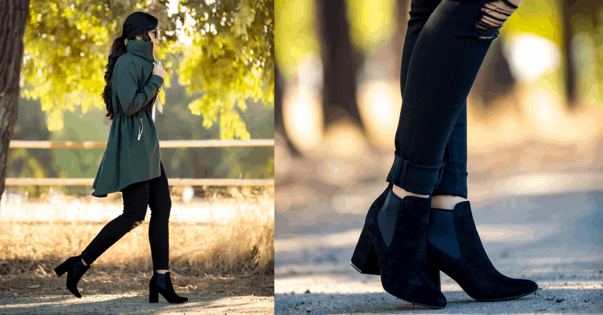 16 Outfit Ideas to Wear With Black Ankle Boots