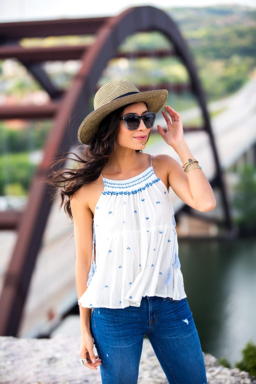 cute outfit with hat - The 4 Must Have Items for a Cute Summer Outfit