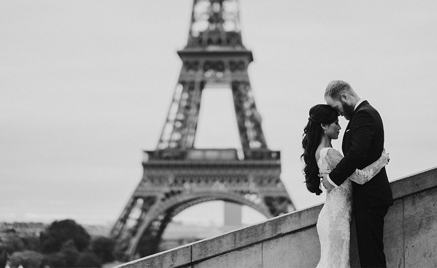 Our Dream Wedding in France and Paris Wedding Photos - Photos by Carey Nash
