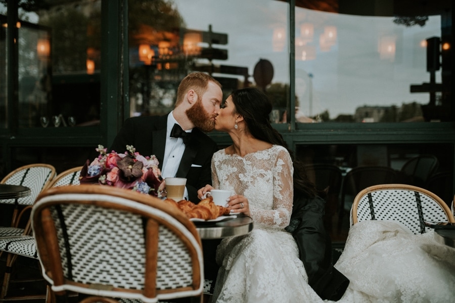 The Top 13 to Consider When Planning a Destination Wedding - What I Learned! (french cafe wedding photos)