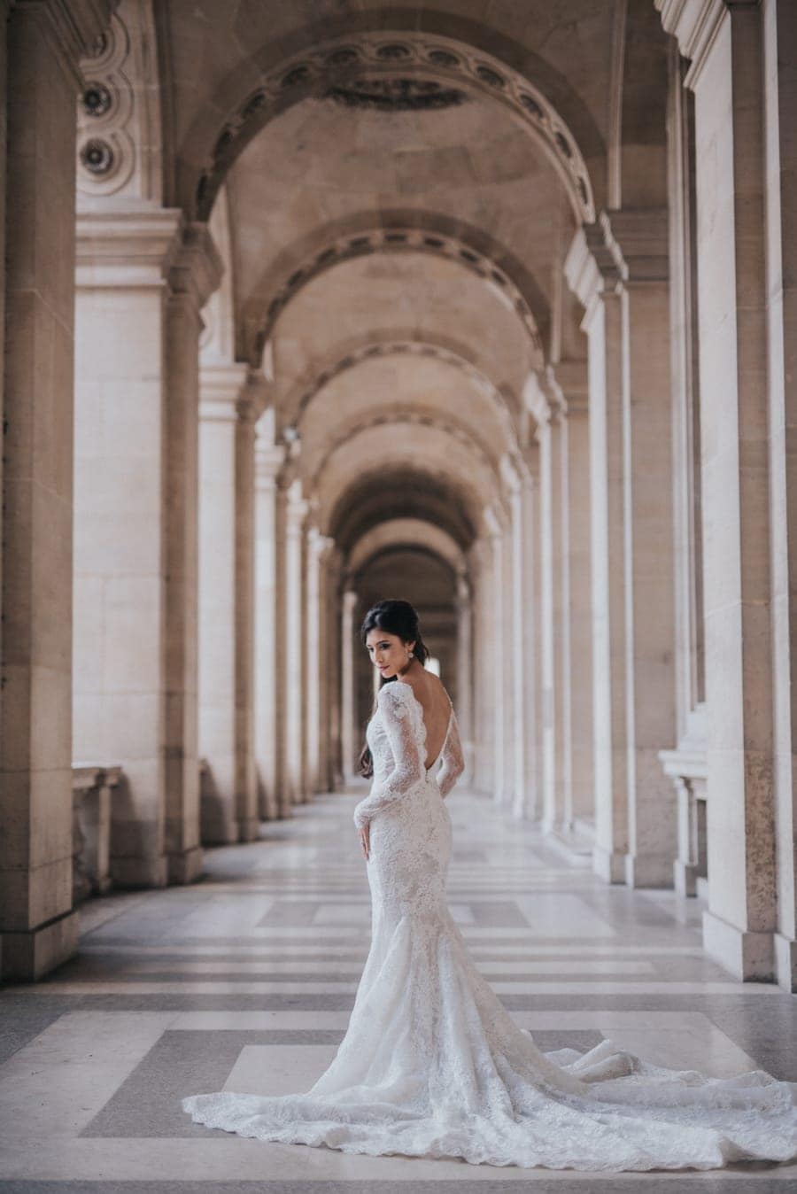 The Top 13 to Consider When Planning a Destination Wedding - What I Learned! (wedding photos - the louvre)