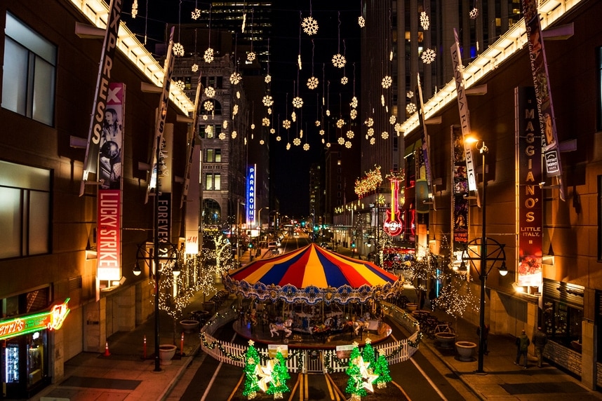 Denver Colorado during the Holidays- Visit Stylishlyme.com to view the The 12 Best Things to Do in Denver Travel Guide
