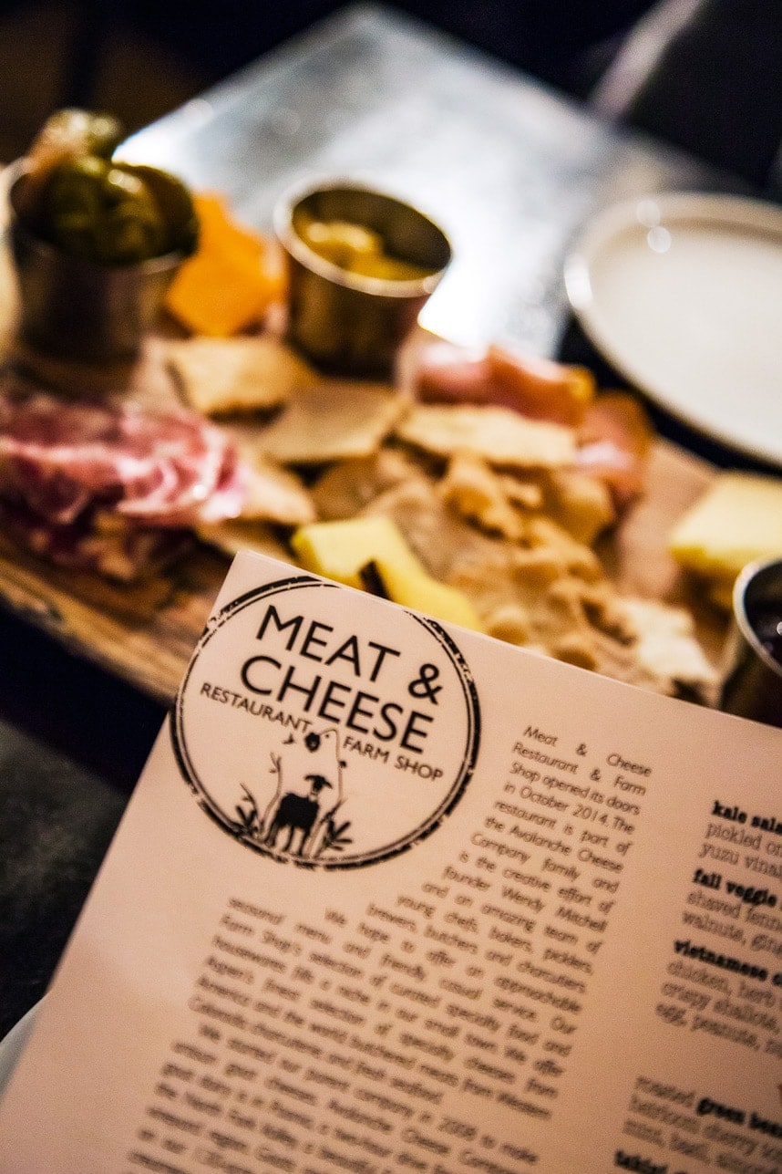 Meat and Cheese Restaurant Aspen- Visit Stylishlyme.com to view the Things to Do in Aspen - Winter Activities
