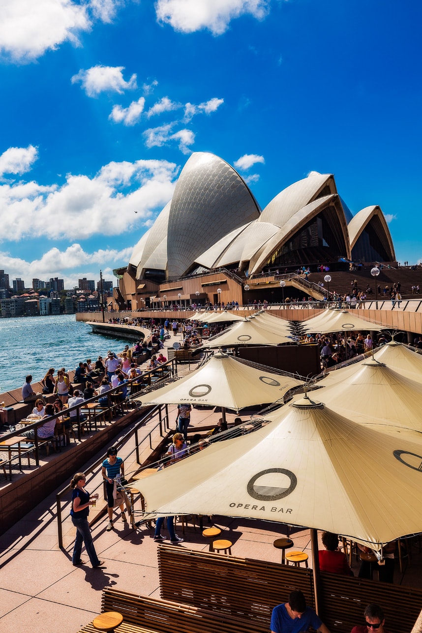 Have a Drink and Enjoy the View at the Sydney Opera Bar