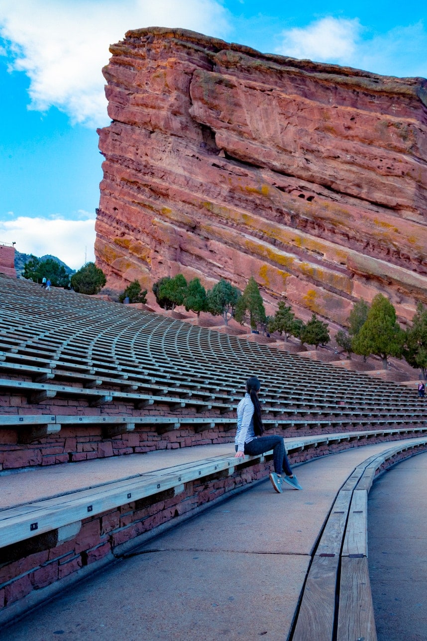 Red Rocks Amphitheater- Visit Stylishlyme.com to view the The 12 Best Things to Do in Denver Travel Guide