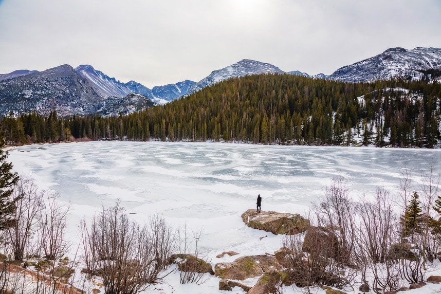 Visiting Rocky Mountain National Park - featured- Visit Stylishlyme.com to view Visiting Rocky Mountain National Park in the Winter