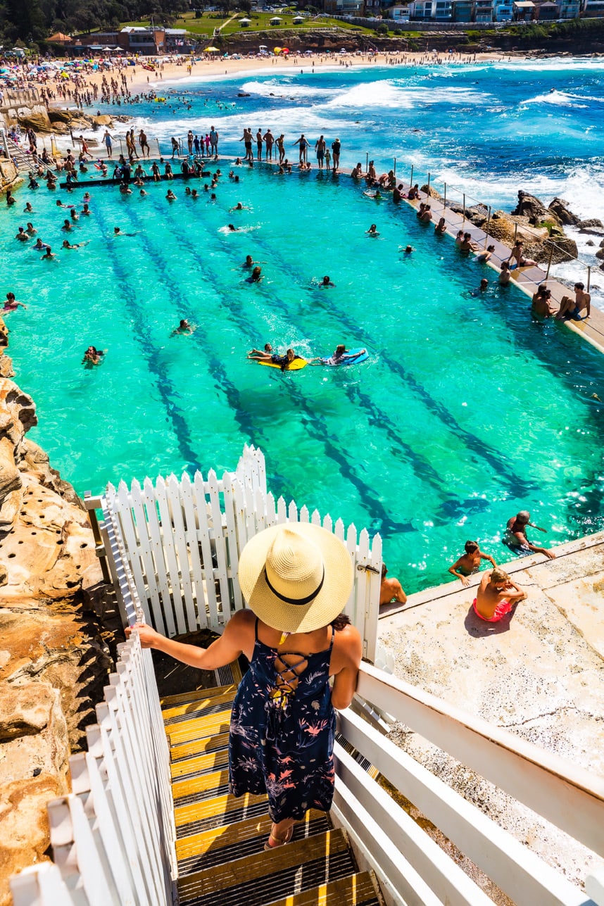 Bronte Baths Sydney - Bondi Beach Australia: Surfing, Swimming, Sunshine, Shopping & Sunsets