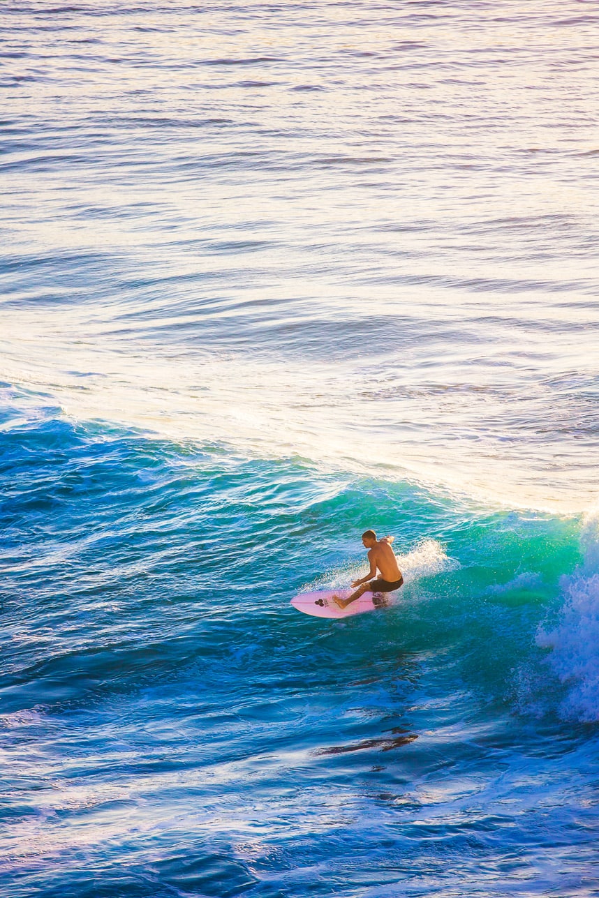 Surfing in Bondi Beach Australia - Bondi Beach Australia: Surfing, Swimming, Sunshine, Shopping & Sunsets