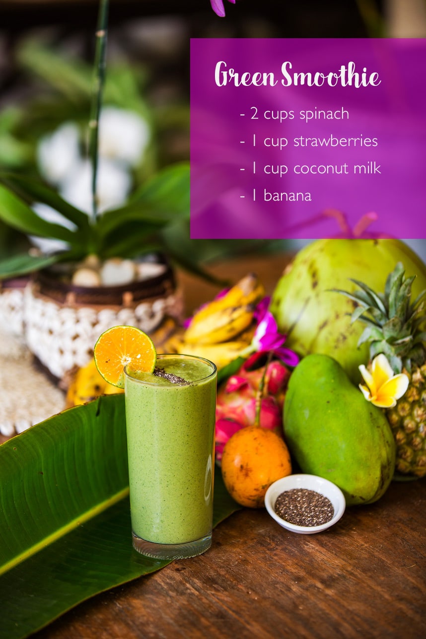 green smoothie - 5 Easy & Healthy Fruit Smoothie Recipes 