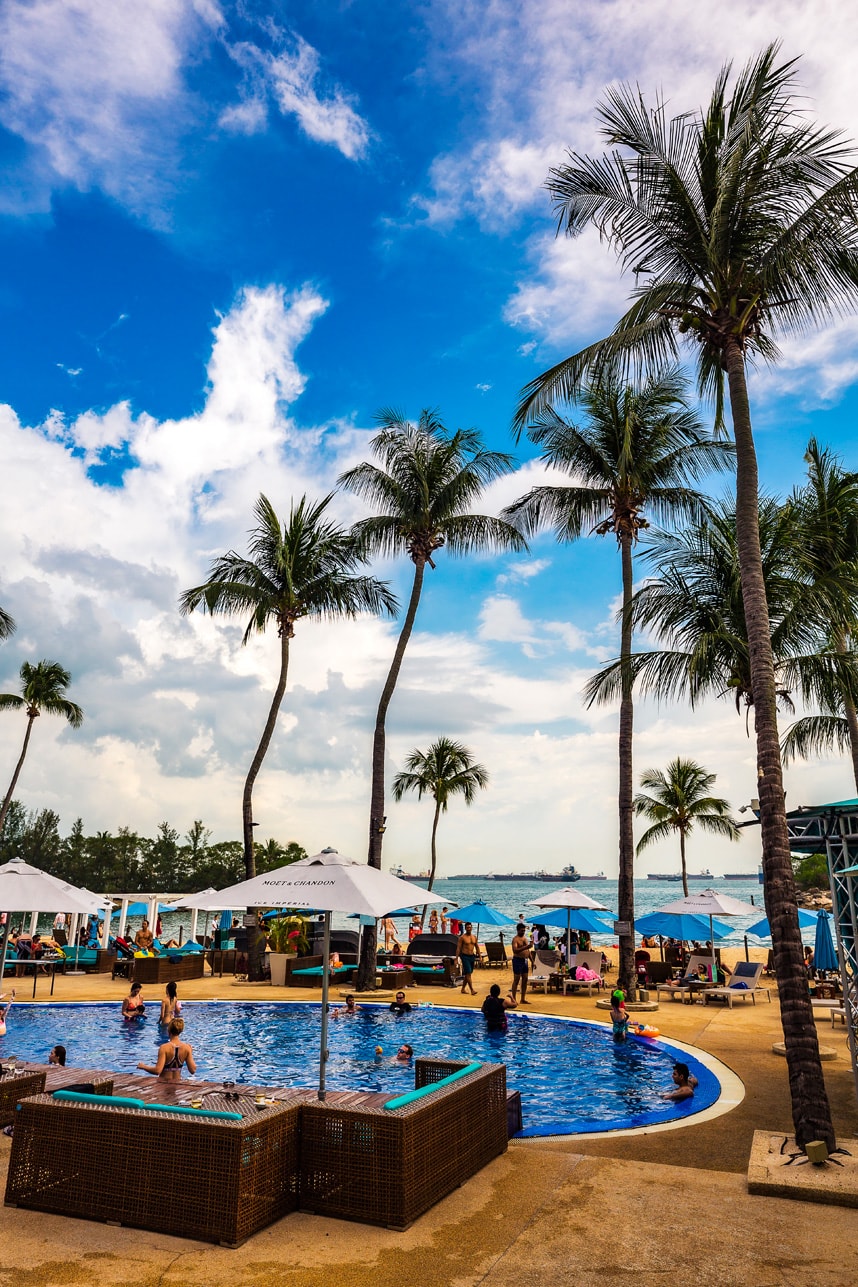 Beach Clubs on Sentosa Island - 7 Things You Can’t Miss at Sentosa Island