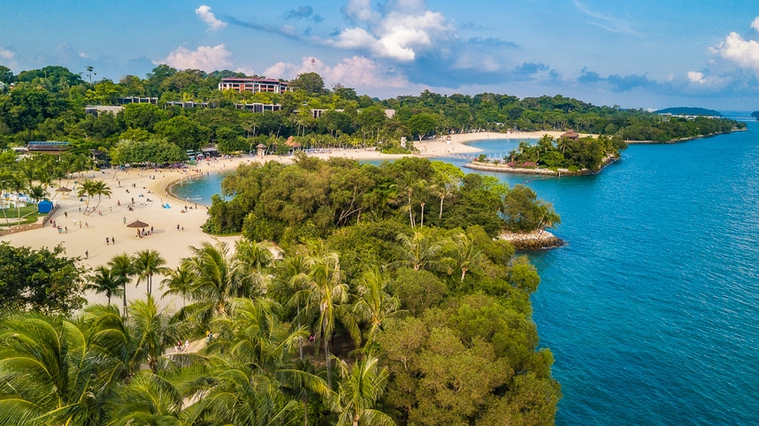 Siloso Beach - 7 Things You Can’t Miss at Sentosa Island
