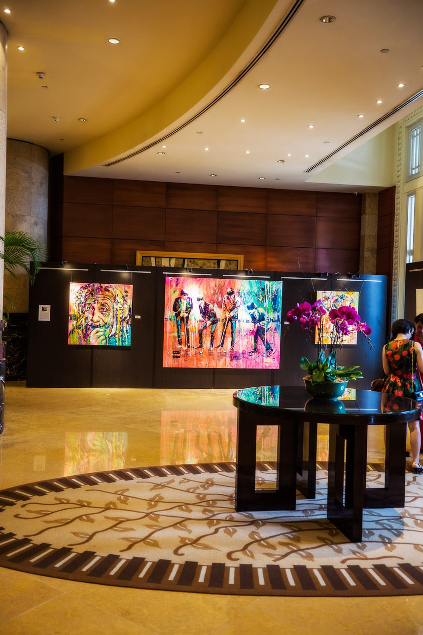 The Fullerton Hotel Art Gallery - The Best Luxury Hotel in Singapore - The Fullerton Bay