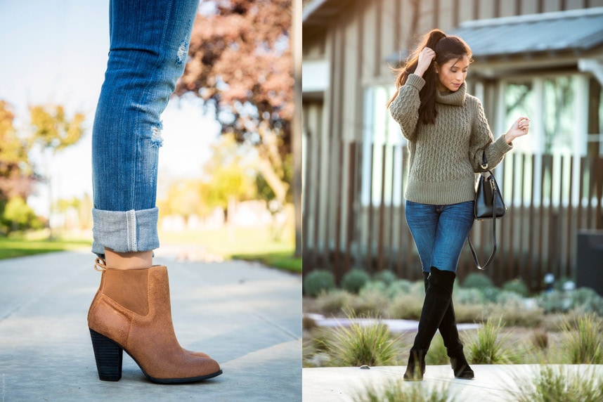 dressing with boots